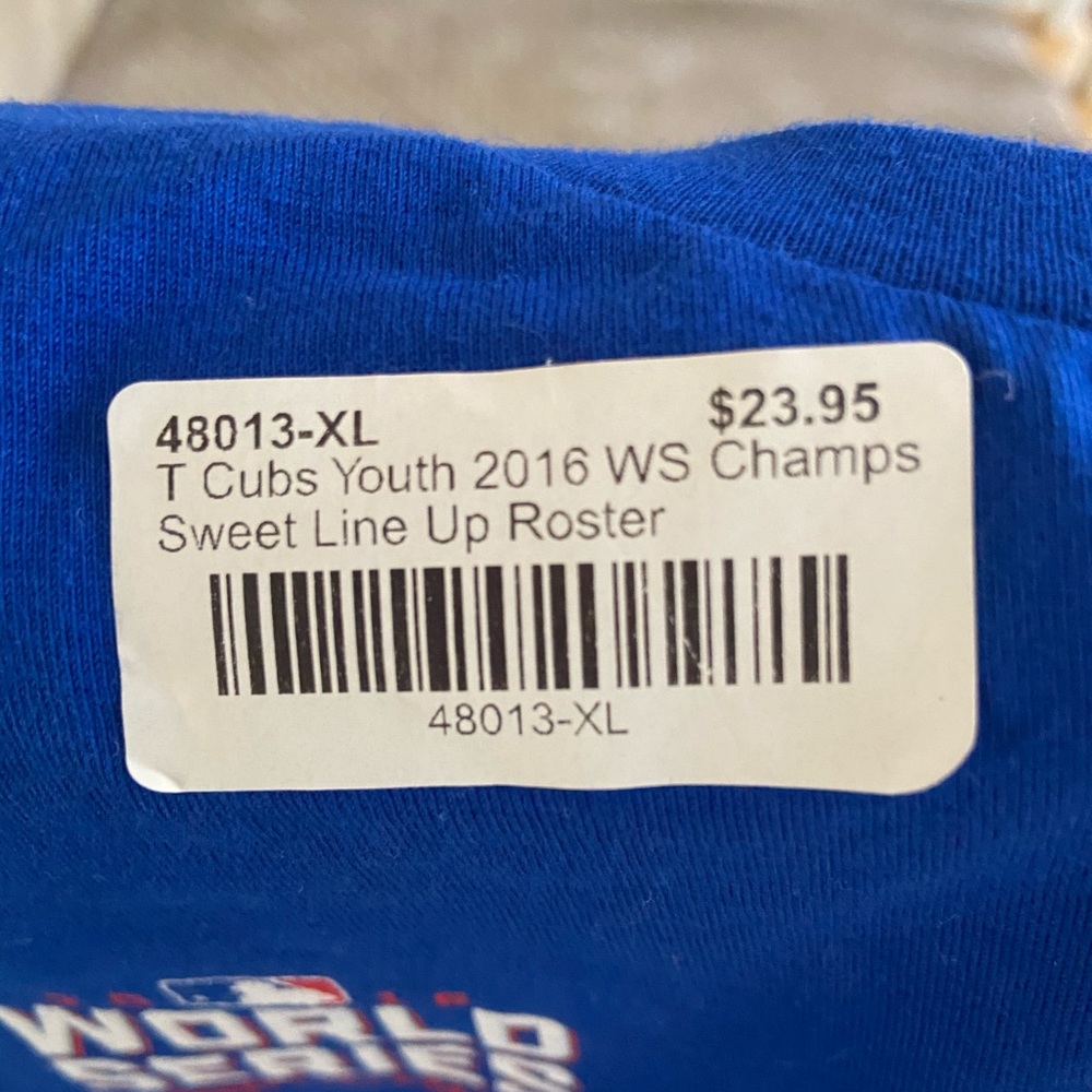 Chicago Cubs championship shirt - Picture 3 of 3